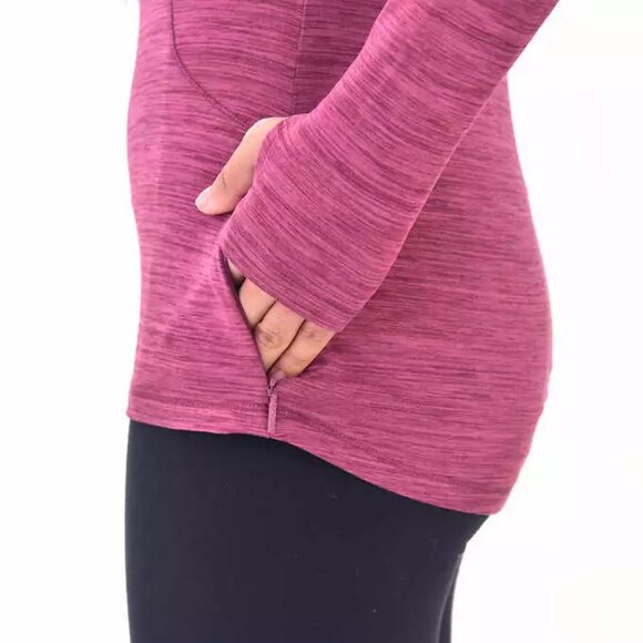 NWoT Spyder Active Women's Brushed Long Sleeve Active Tee Size L $50 4HL31 - Picture 3 of 4